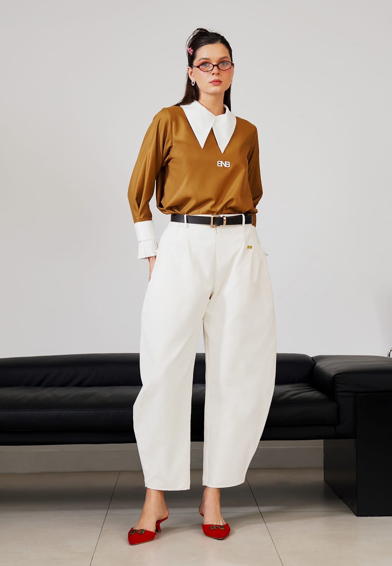 BNB Cortland Pants - Broken White - Image 6