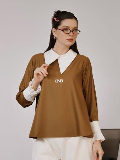 BNB Marlow Top - Brown