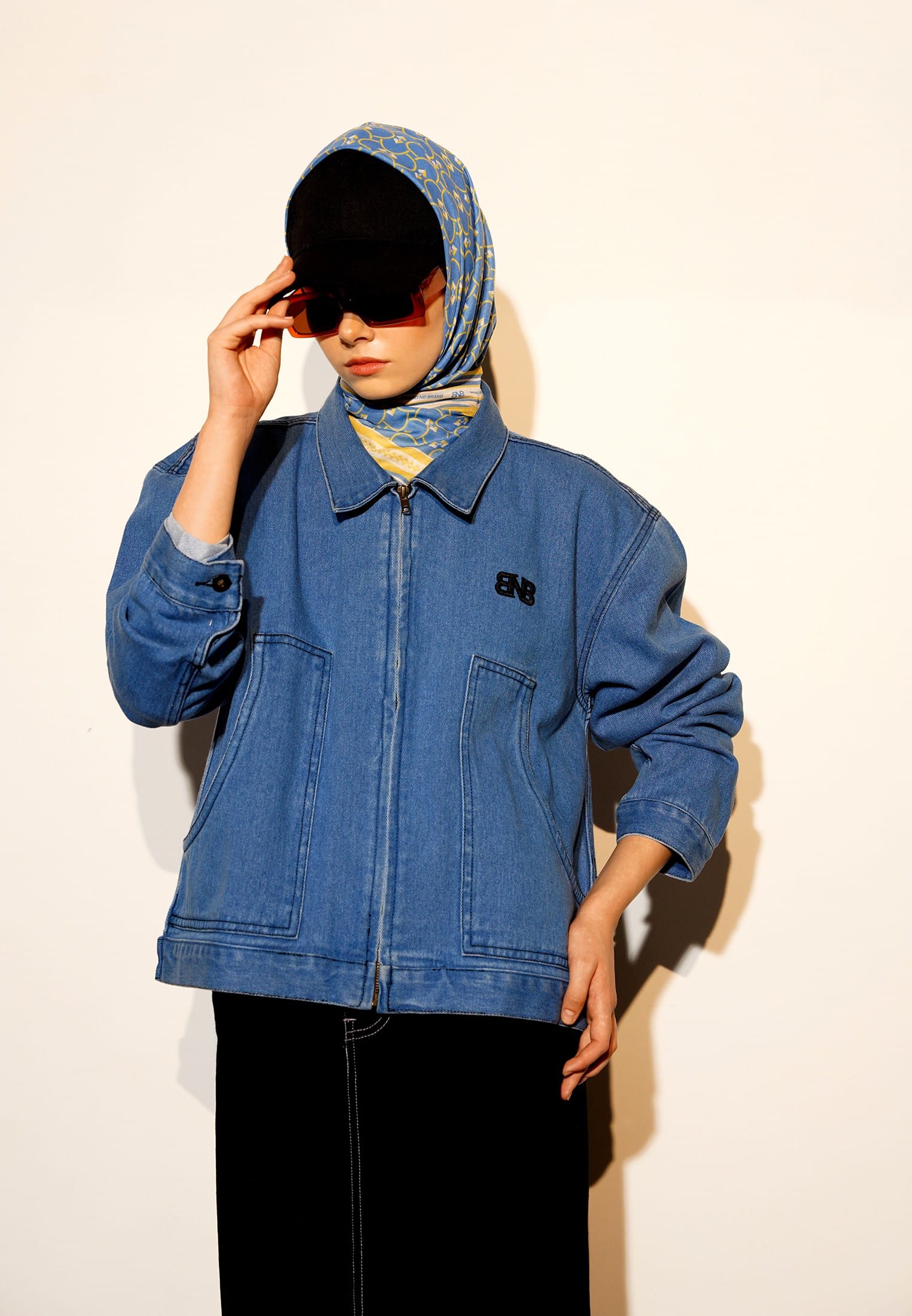 BNB Detroit Jacket 2.0-Light Blue