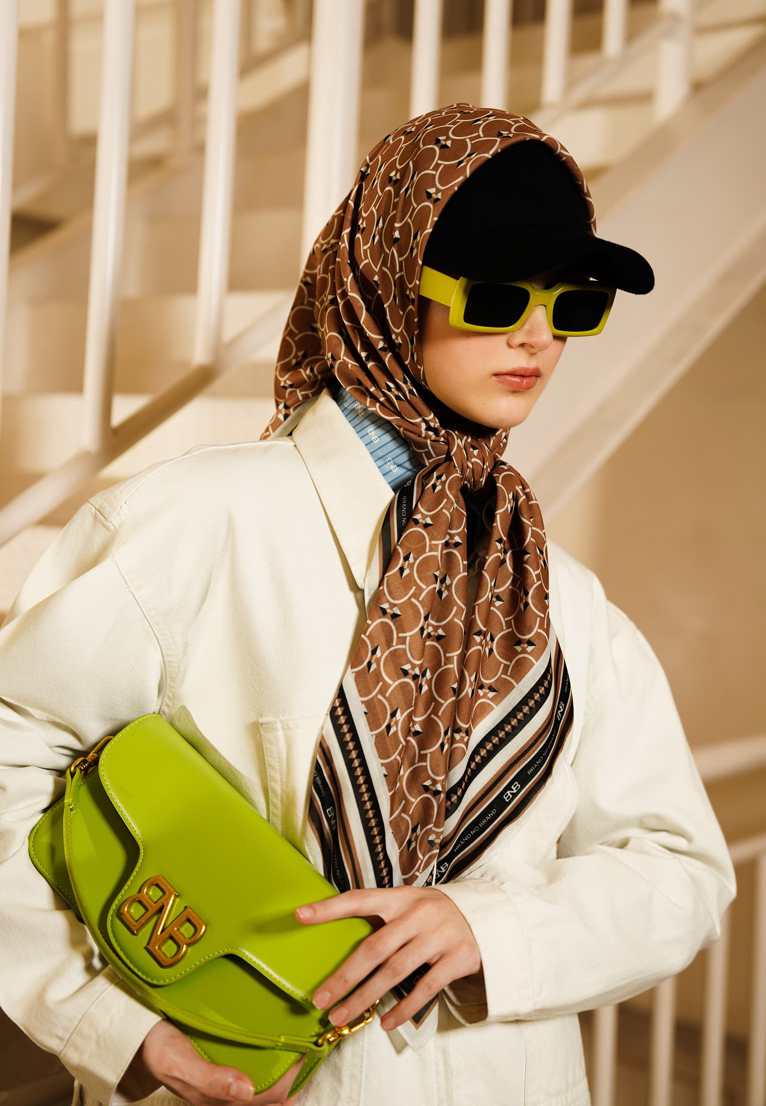 BNB Signaire Scarf - Camel