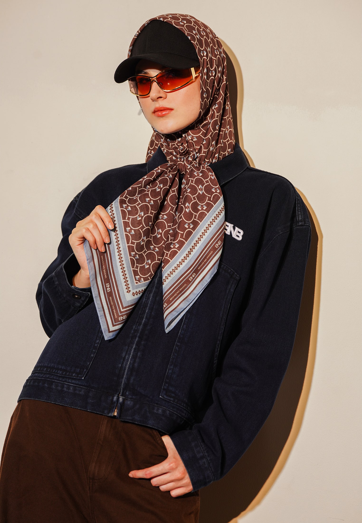 BNB Signaire Scarf - Cocoa