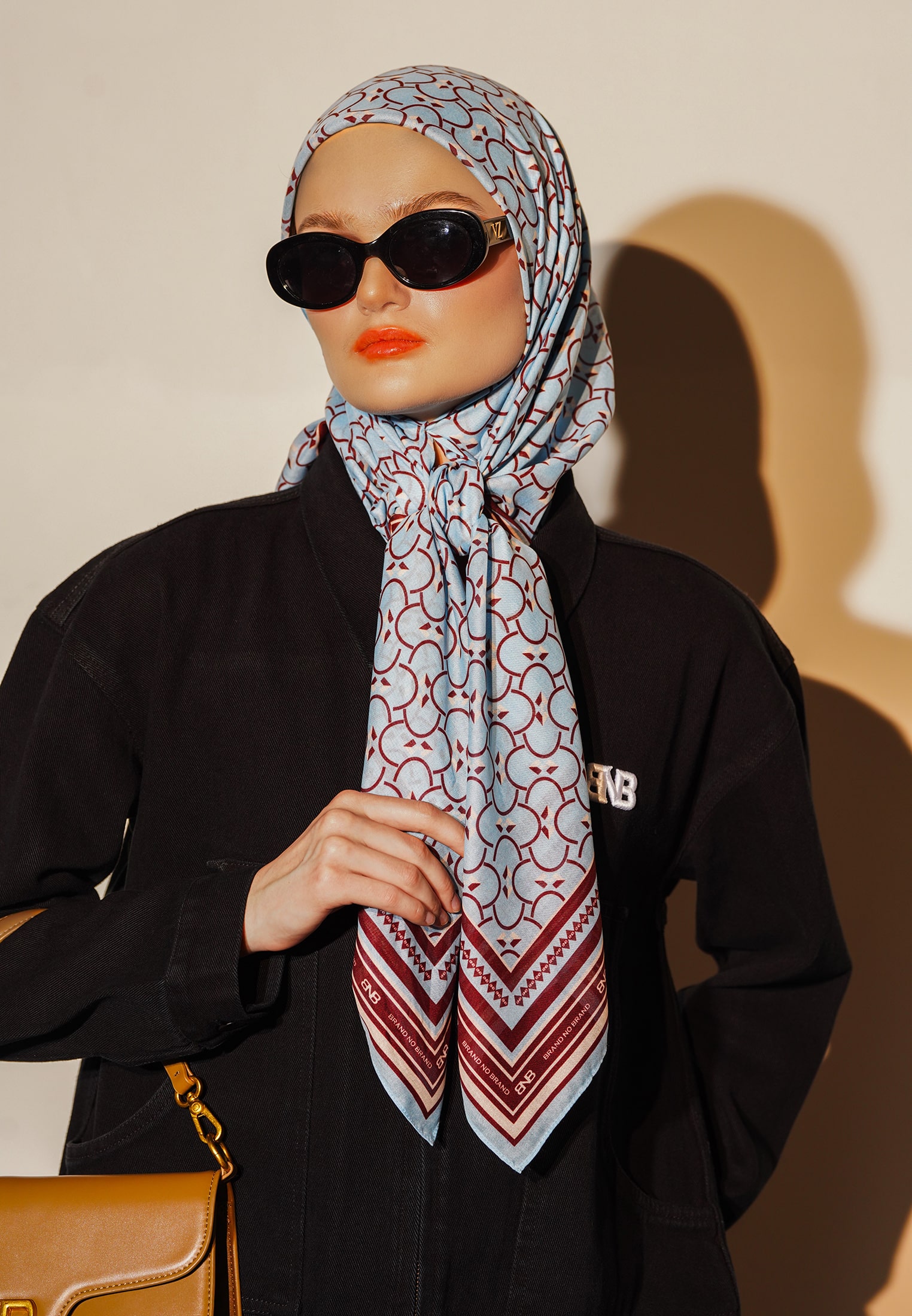 BNB Signaire Scarf - Ocean Blue
