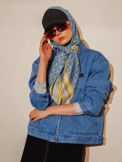 BNB Signaire Scarf - Pastel Blue