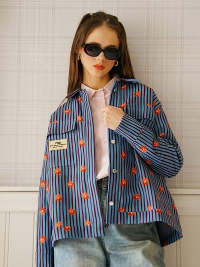 BNB Brixton Jacket-Infinity Blue