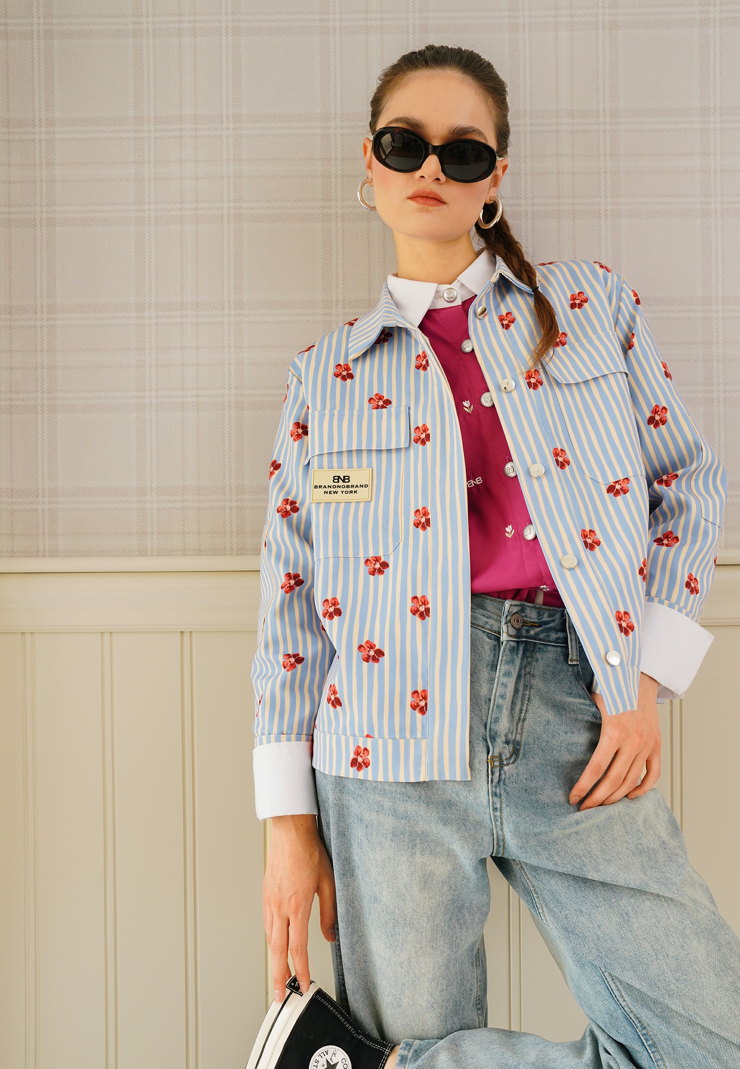 BNB Brixton Jacket-Blue