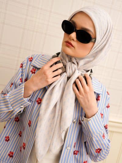 BNB Brixton Scarf - Powder Blue