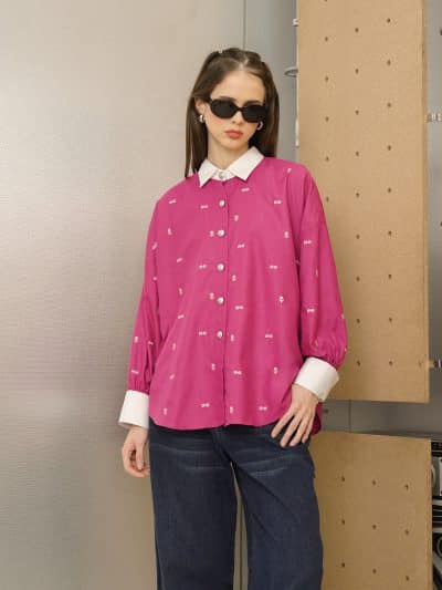 BNB Skylen Top - Fuschia