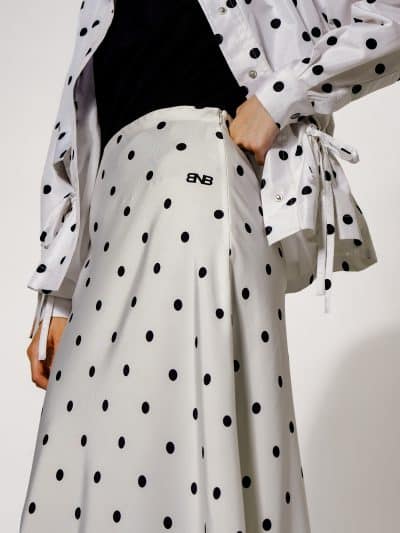 BNB Tottenville Skirt - Broken White