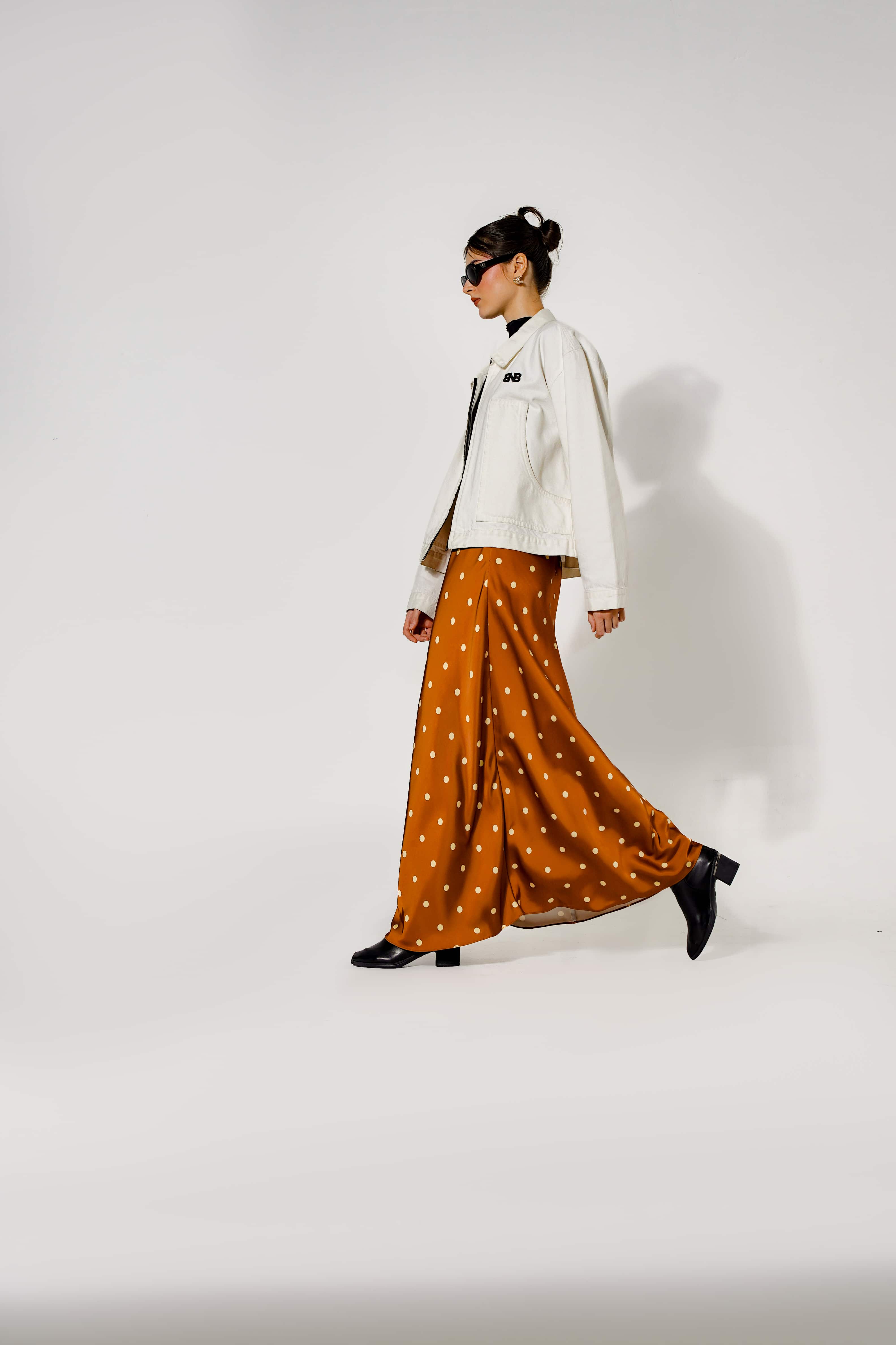 BNB Tottenville Skirt - Caramel - Image 8