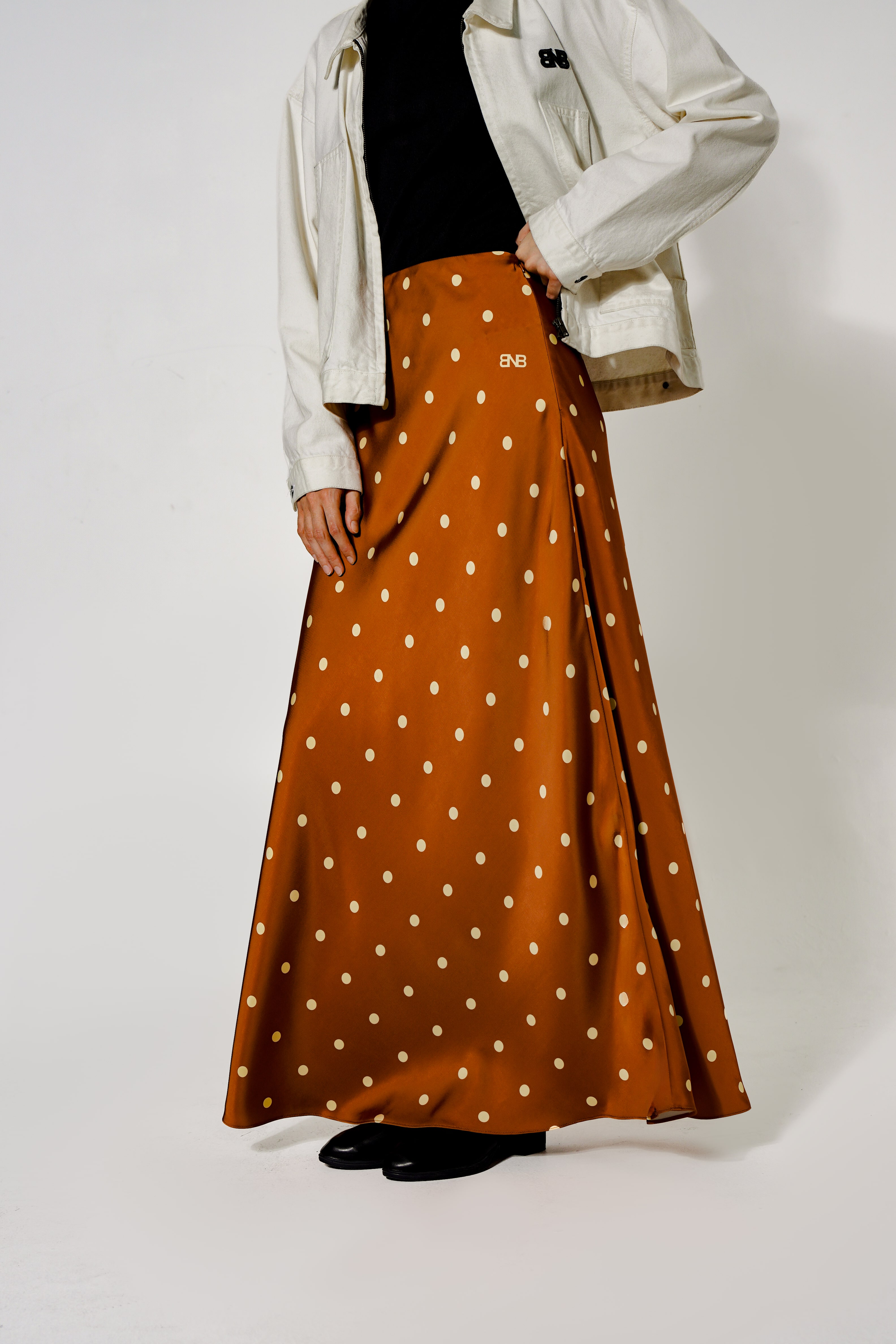 BNB Tottenville Skirt - Caramel - Image 4