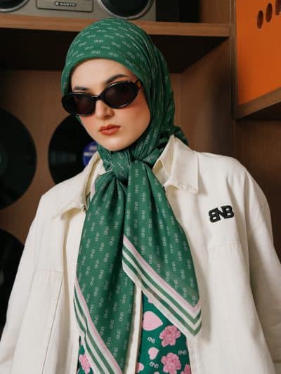 BNB Carver Scarf - Green