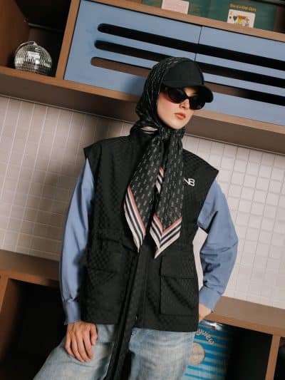 BNB Carver Scarf - Black